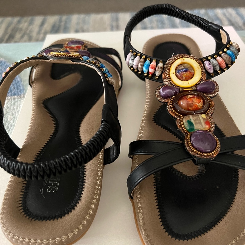 Shibever sandals size 10